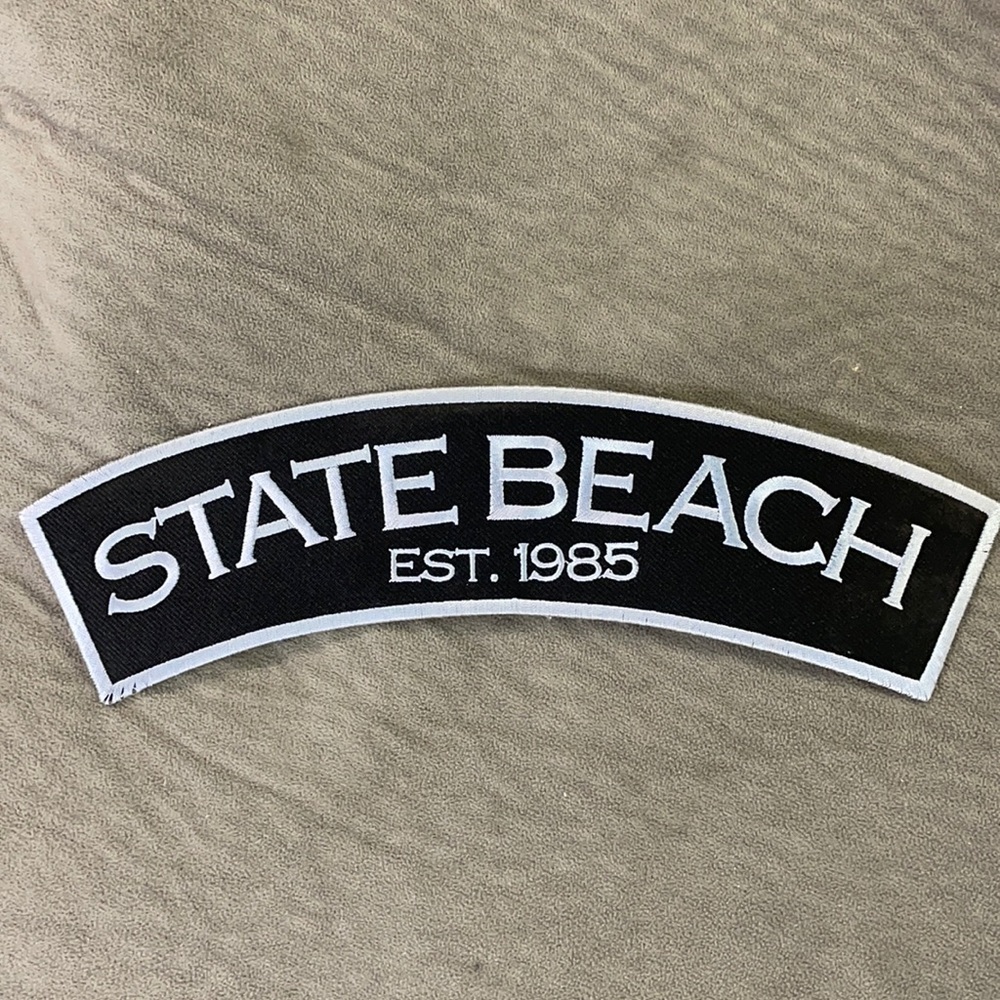 State Beach Patch 11x3
